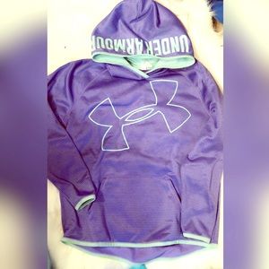 Purple under armour sweater